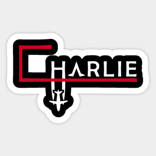 CHARLIE Aviation Phonetic Alphabet Pilot Airplane Sticker